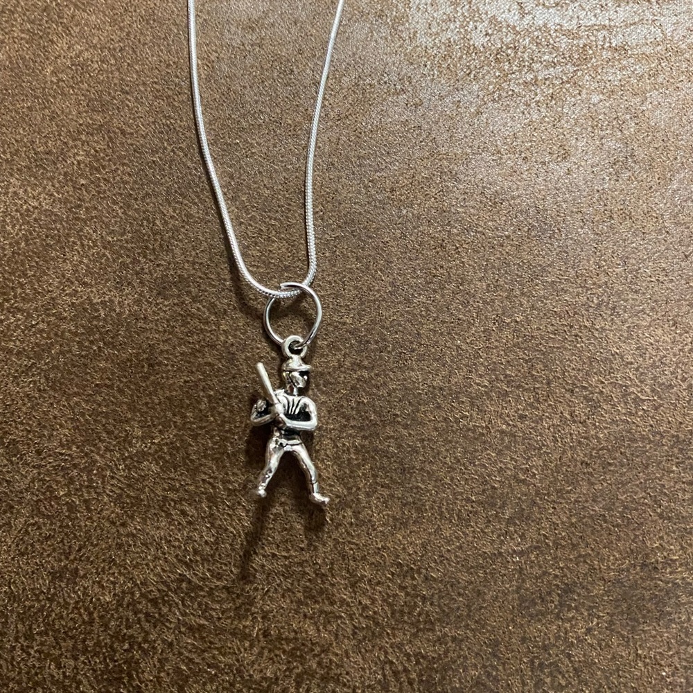Baseball necklace